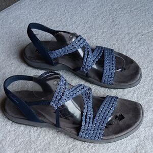 Skechers Reggae Strappy Slingback Comfort Sandals